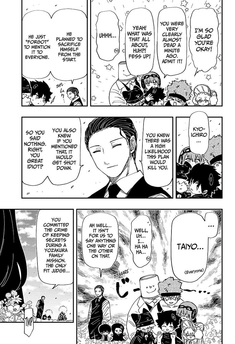 Mission: Yozakura Family Chapter 255 page 15 - Chapter 255
