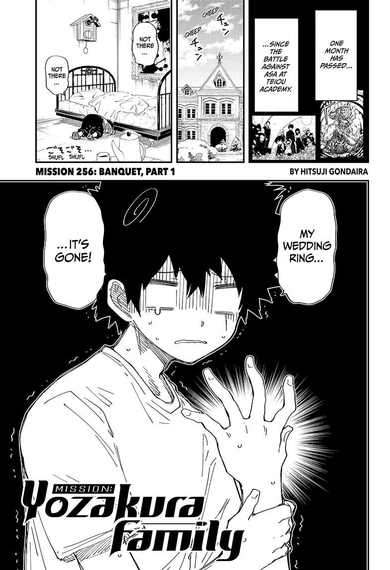 Mission: Yozakura Family Chapter 256 page 1 - Chapter 256