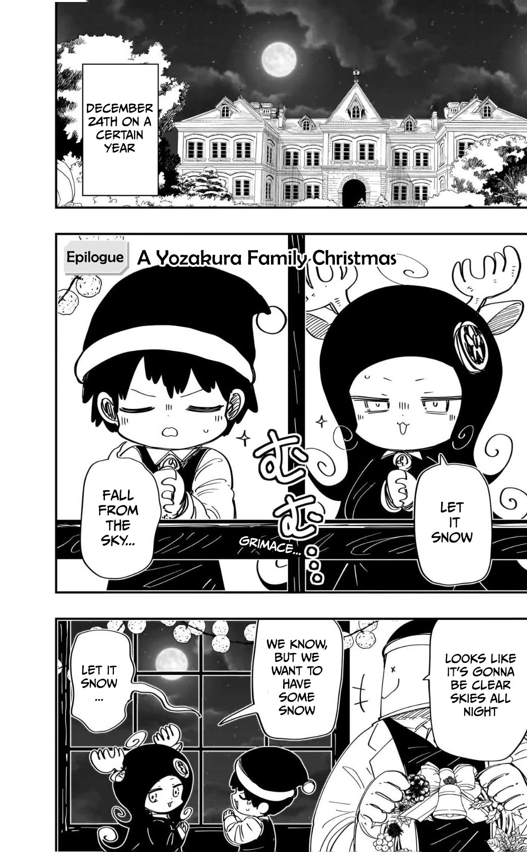 Mission: Yozakura Family Chapter 259 page 1 - Chapter 259: A Yozakura Family Christmas