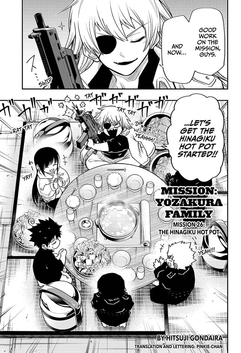 Mission: Yozakura Family Chapter 26 page 1 - Chapter 26: Mission 26