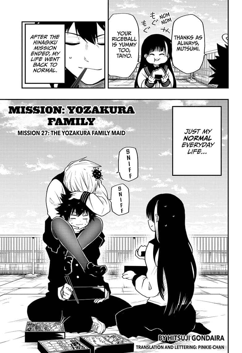 Mission: Yozakura Family Chapter 27 page 1 - Chapter 27