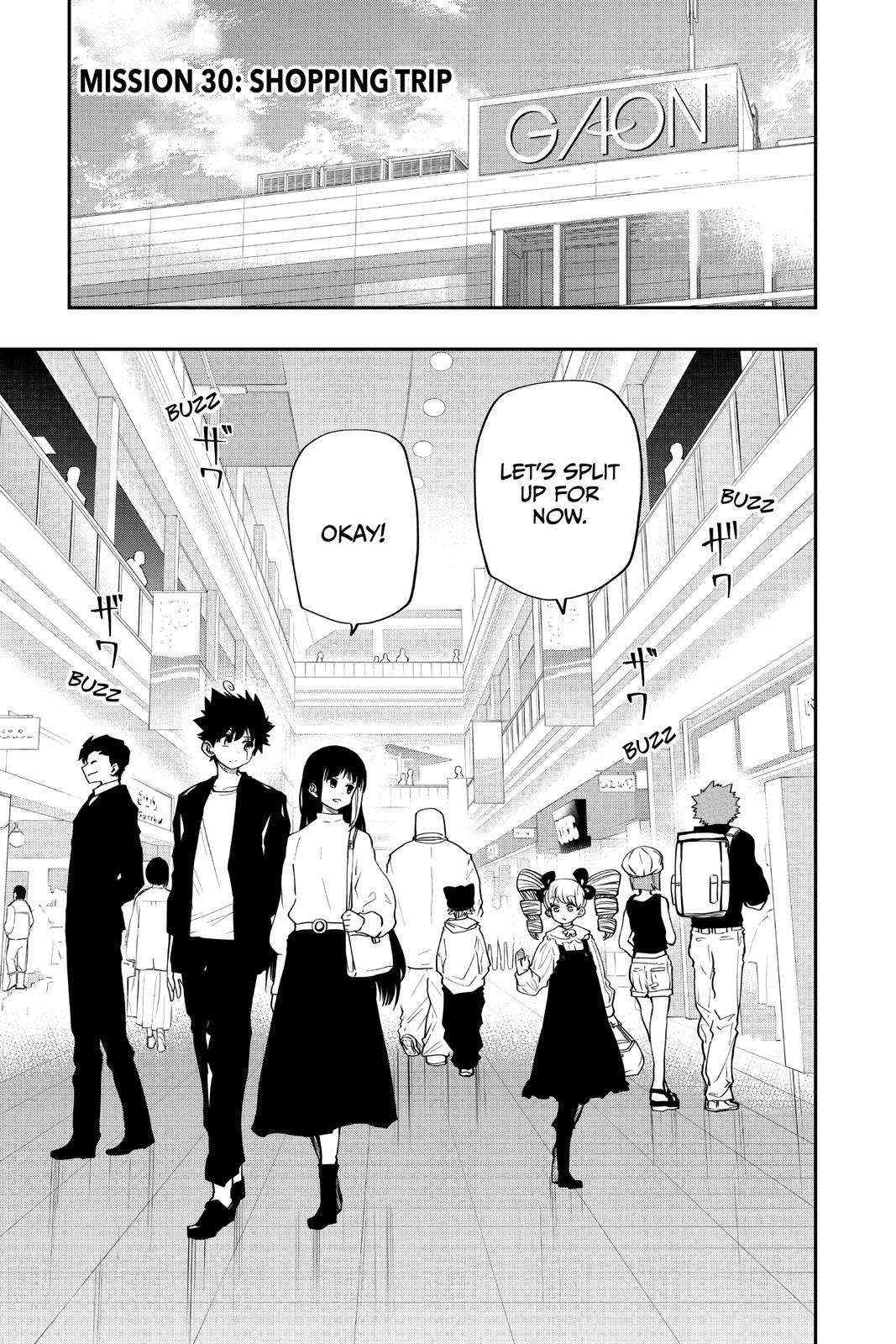 Mission: Yozakura Family Chapter 30 page 1 - Chapter 30