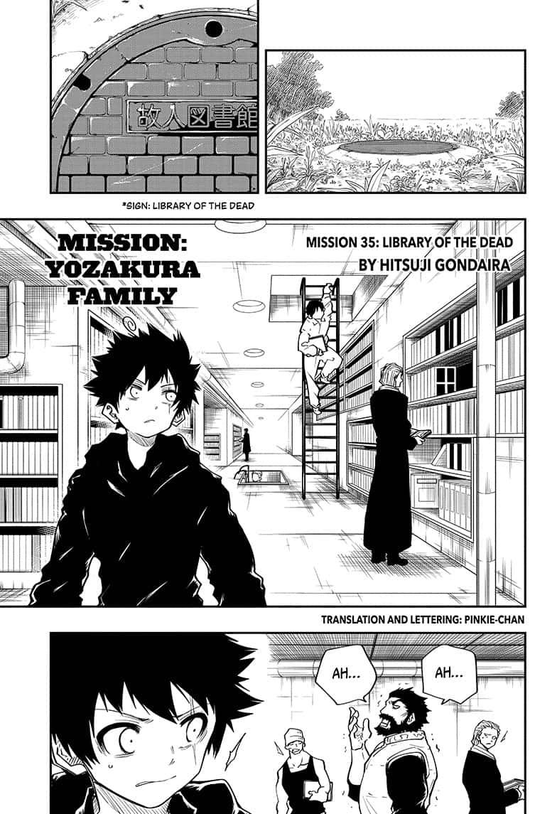 Mission: Yozakura Family Chapter 35 page 1 - Chapter 35