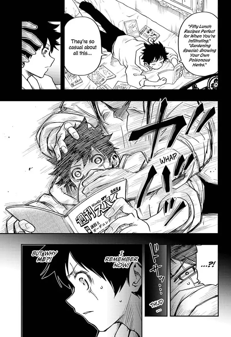 Mission: Yozakura Family Chapter 5 page 3 - Chapter 5: Mission 5: Hostage