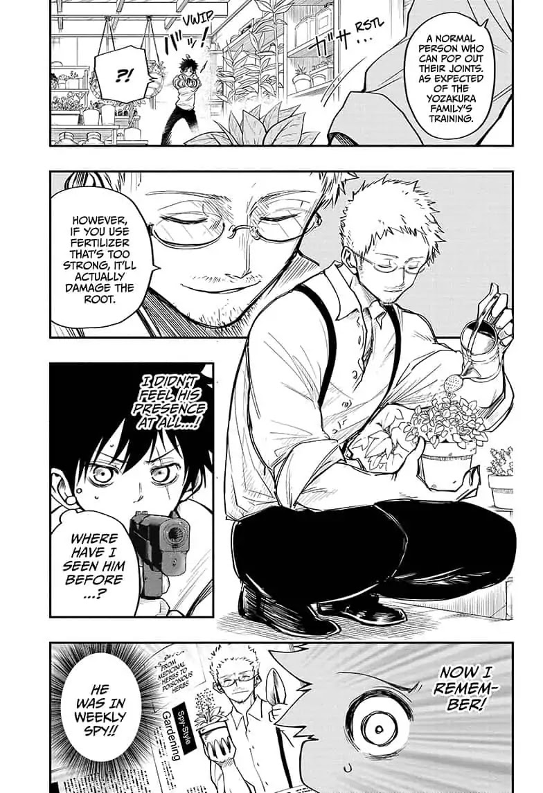 Mission: Yozakura Family Chapter 5 page 9 - Chapter 5: Mission 5: Hostage