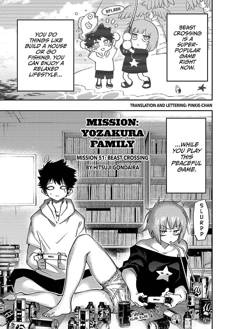 Mission: Yozakura Family Chapter 51 page 1 - Chapter 51
