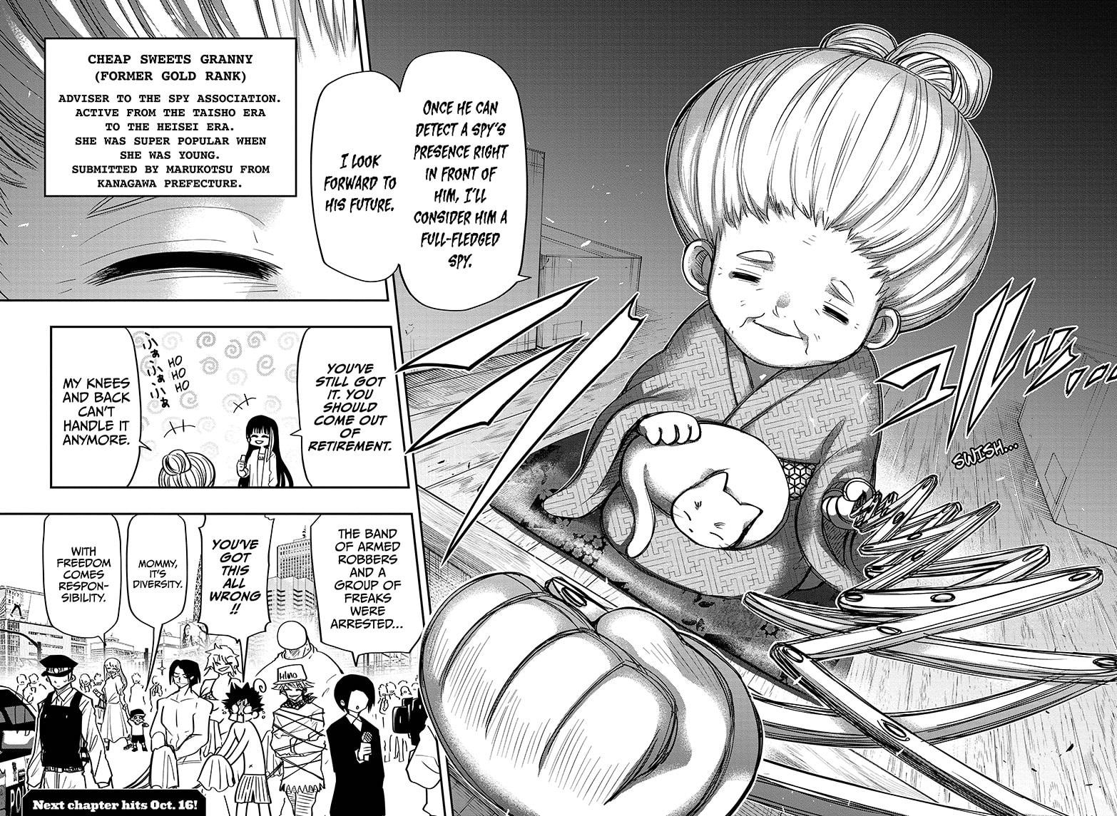 Mission: Yozakura Family Chapter 54 page 18 - Chapter 54