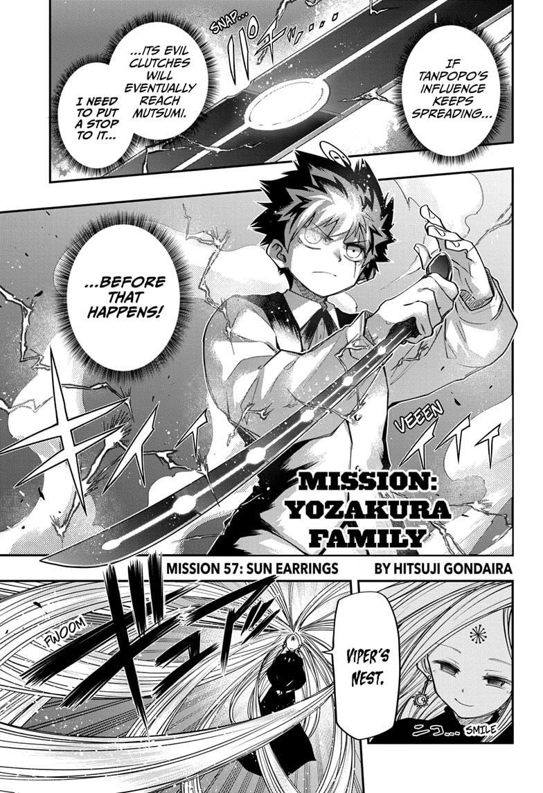 Mission: Yozakura Family Chapter 57 page 1 - Chapter 57
