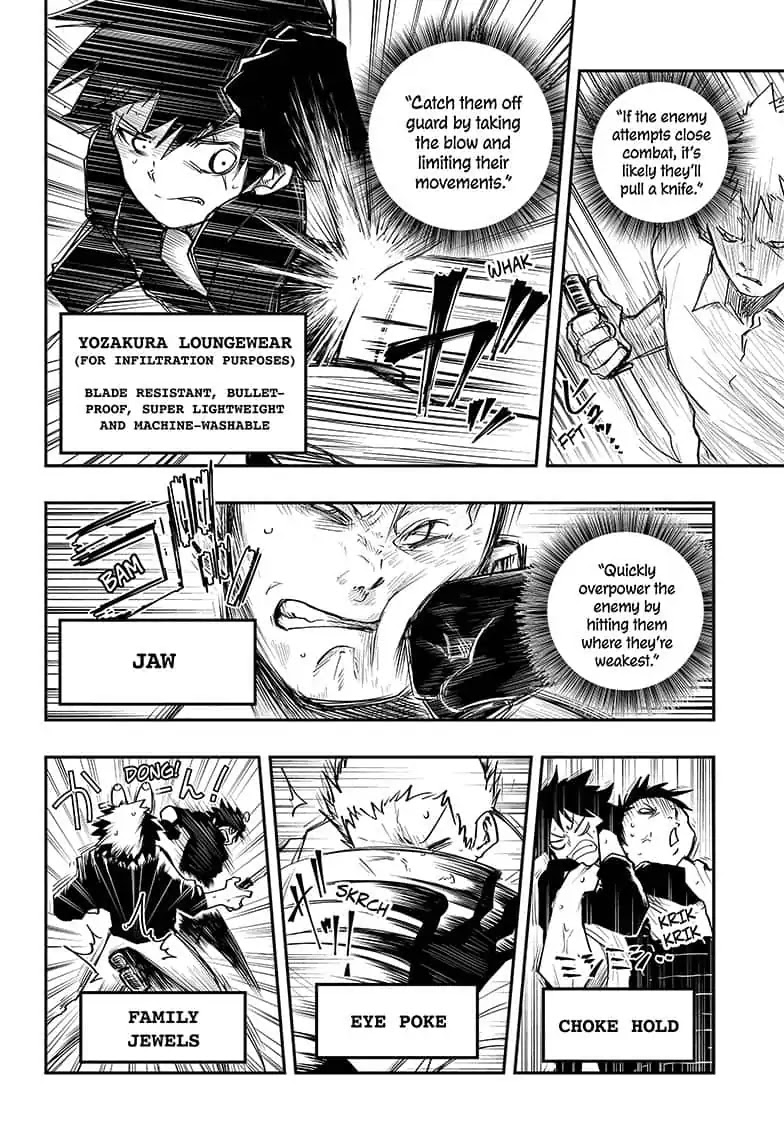 Mission: Yozakura Family Chapter 6 page 8 - Chapter 6: Mission 6: Flower Bin Delivery Headquarter