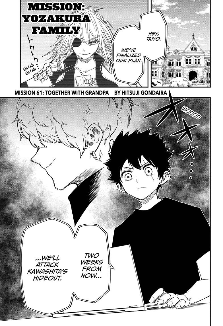 Mission: Yozakura Family Chapter 61 page 1 - Chapter 61