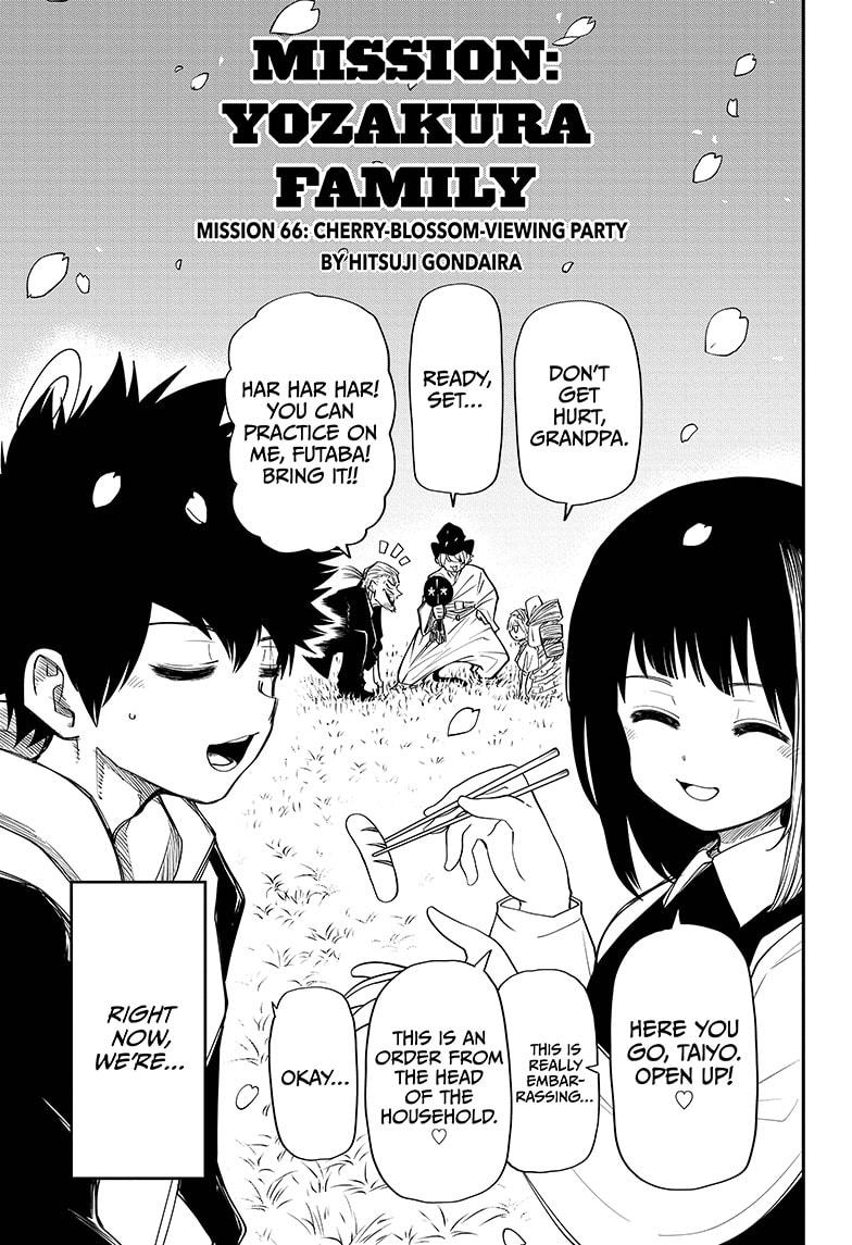 Mission: Yozakura Family Chapter 66 page 1 - Chapter 66