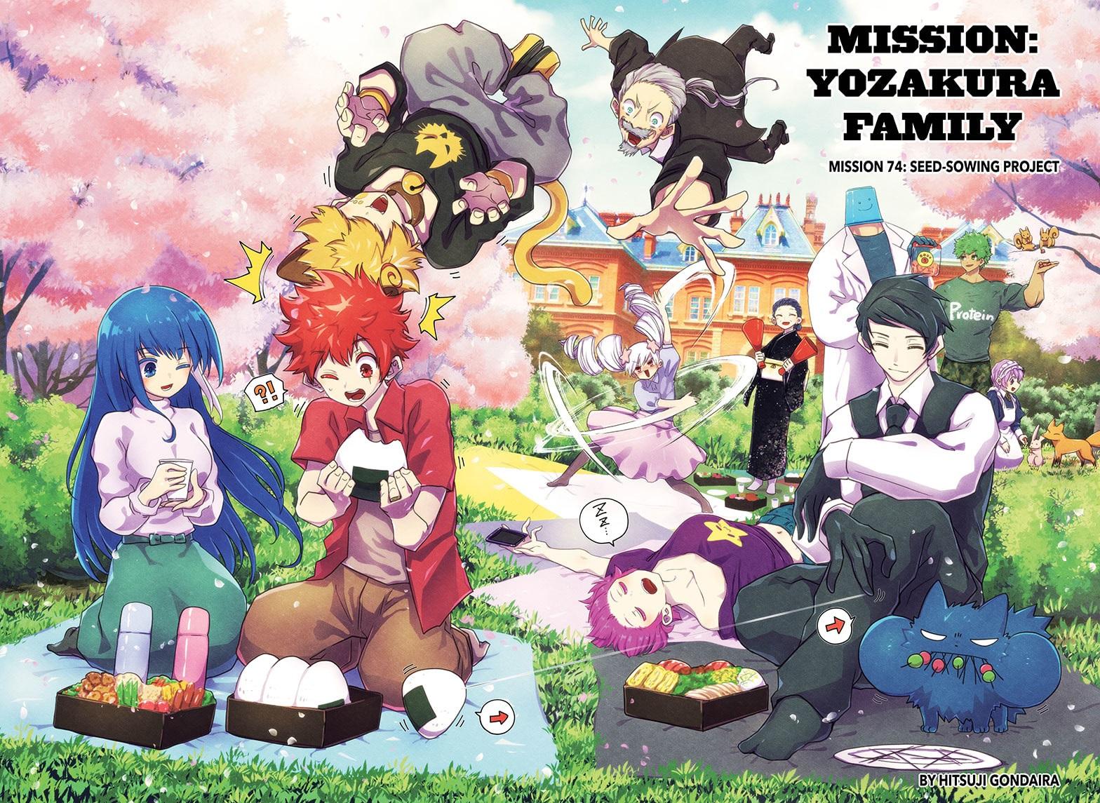 Mission: Yozakura Family Chapter 74 page 2 - Chapter 74