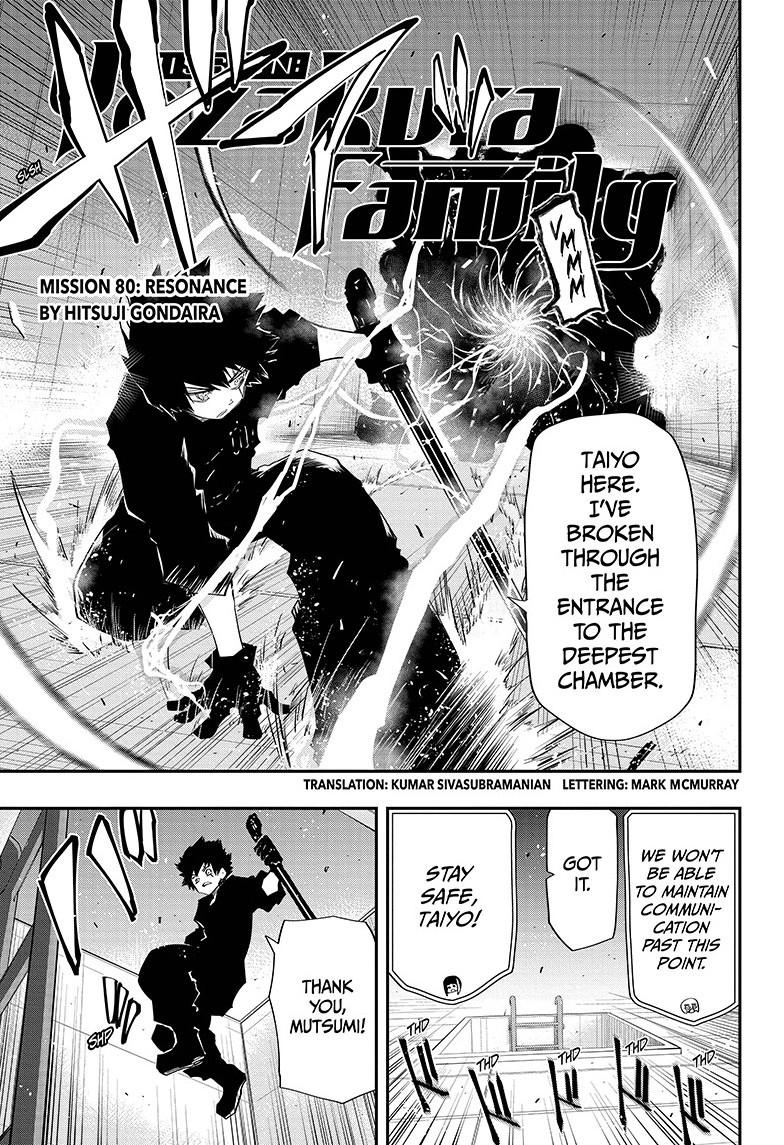 Mission: Yozakura Family Chapter 80 page 1 - Chapter 80