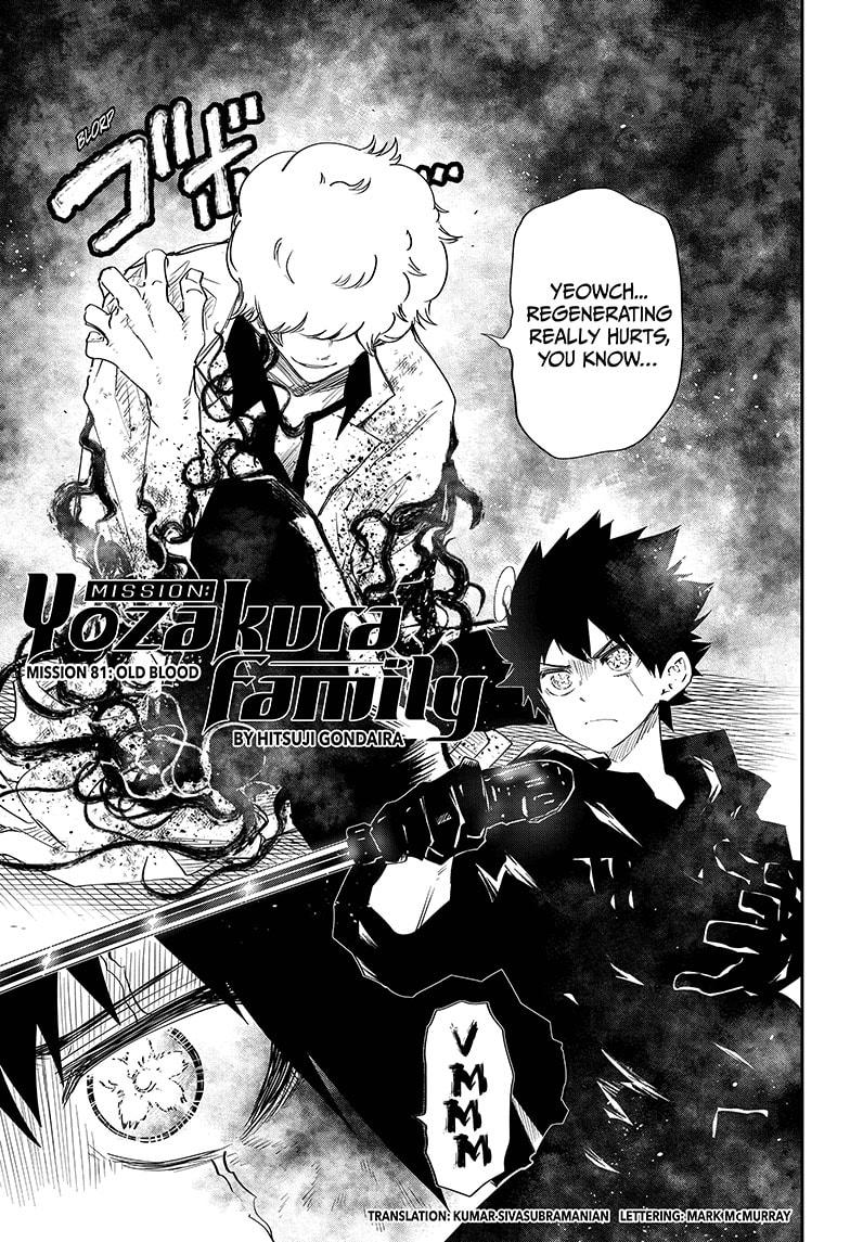 Mission: Yozakura Family Chapter 81 page 1 - Chapter 81