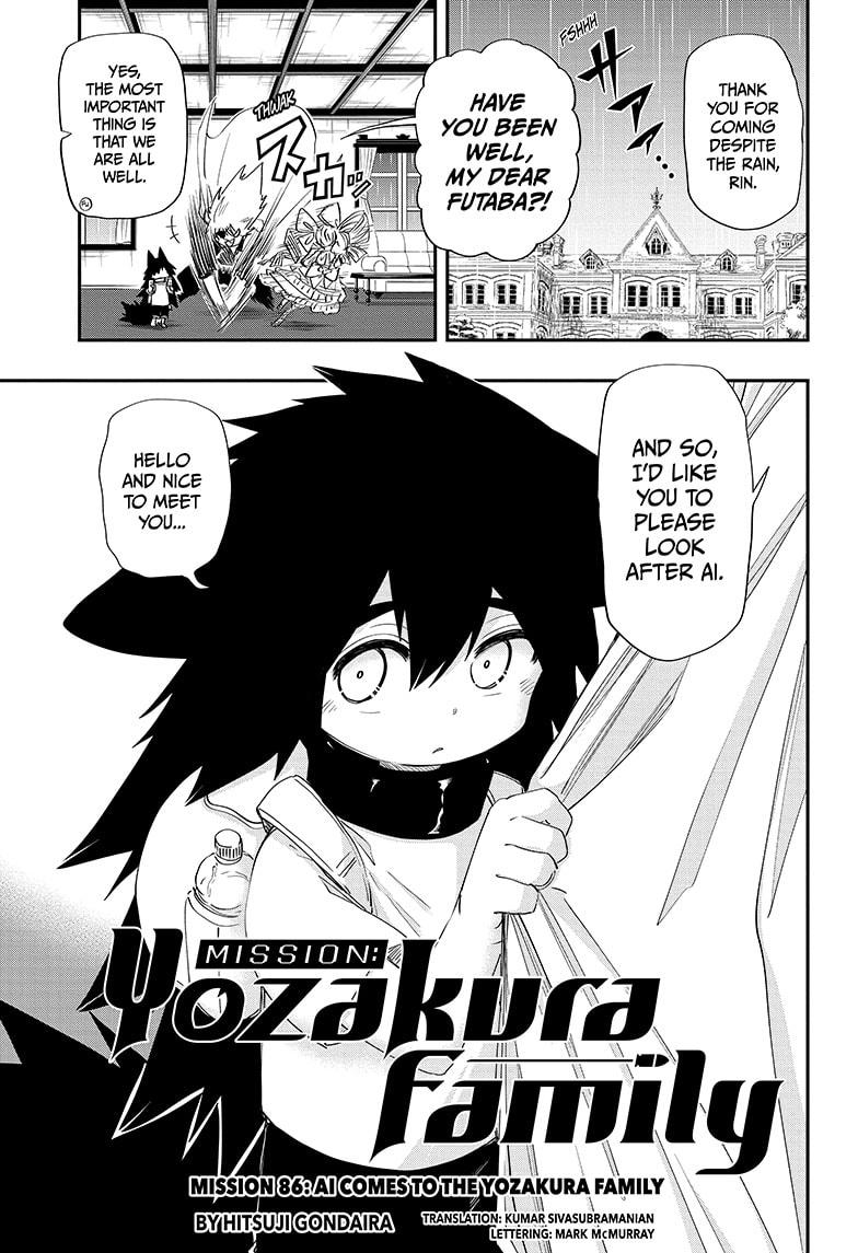 Mission: Yozakura Family Chapter 86 page 1 - Chapter 86