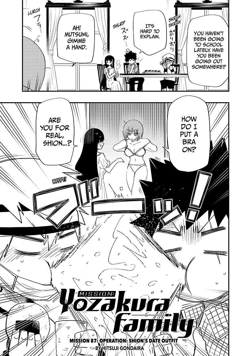 Mission: Yozakura Family Chapter 87 page 1 - Chapter 87