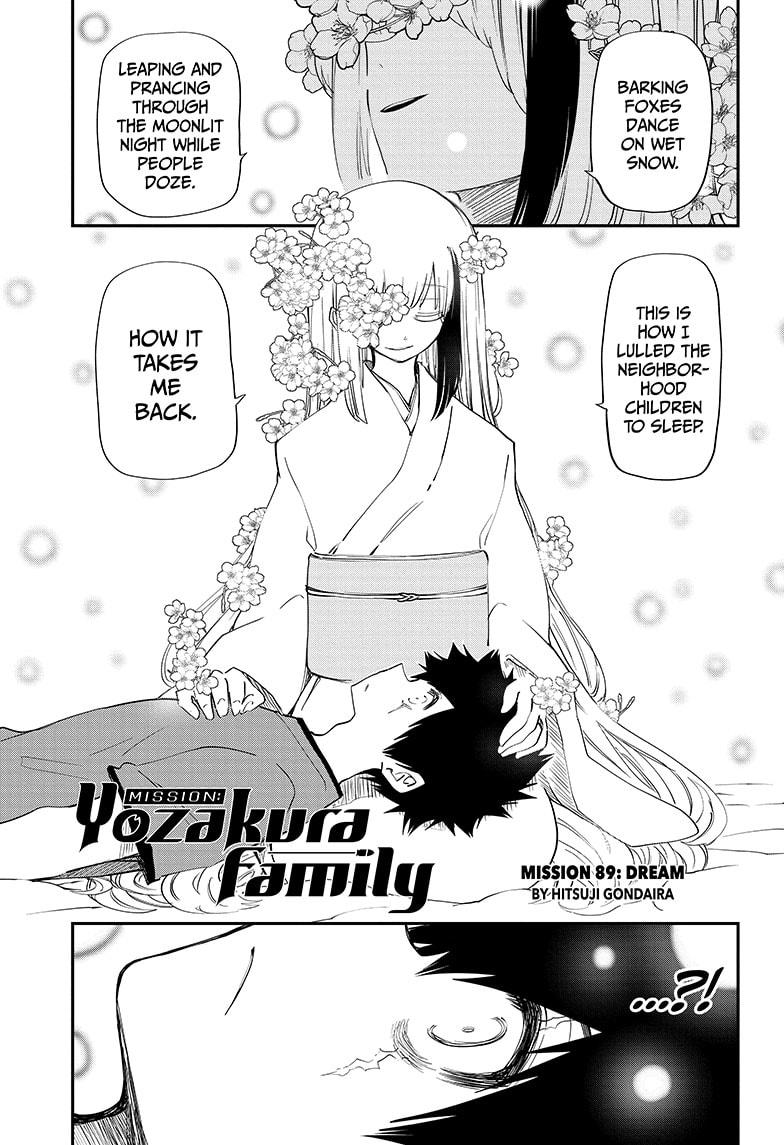 Mission: Yozakura Family Chapter 89 page 1 - Chapter 89