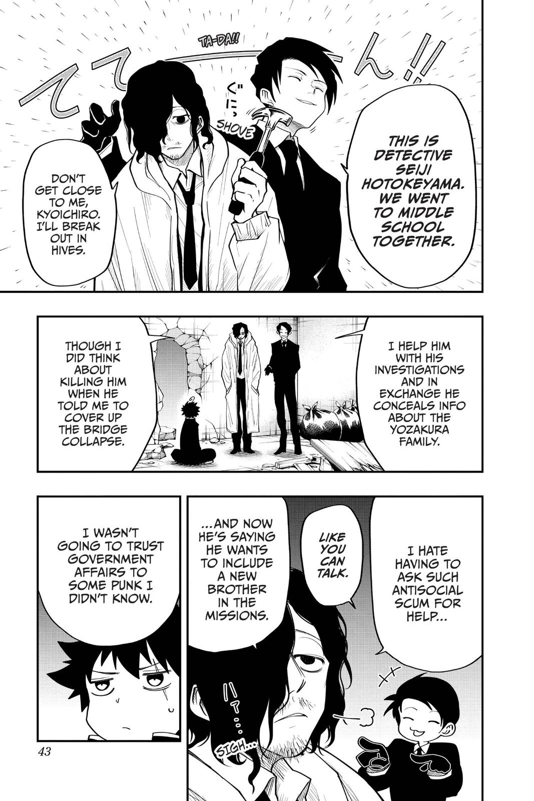 Mission: Yozakura Family Chapter 9 page 17 - Chapter 9