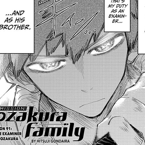 Mission: Yozakura Family Chapter 91 cover
