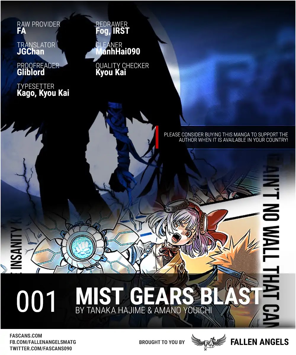 Mist Gears Blast Chapter 1 page 1 - Chapter 1: We must not go to the Surface
