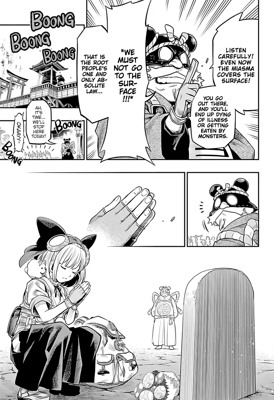 Mist Gears Blast Chapter 1 page 10 - Chapter 1: We must not go to the Surface