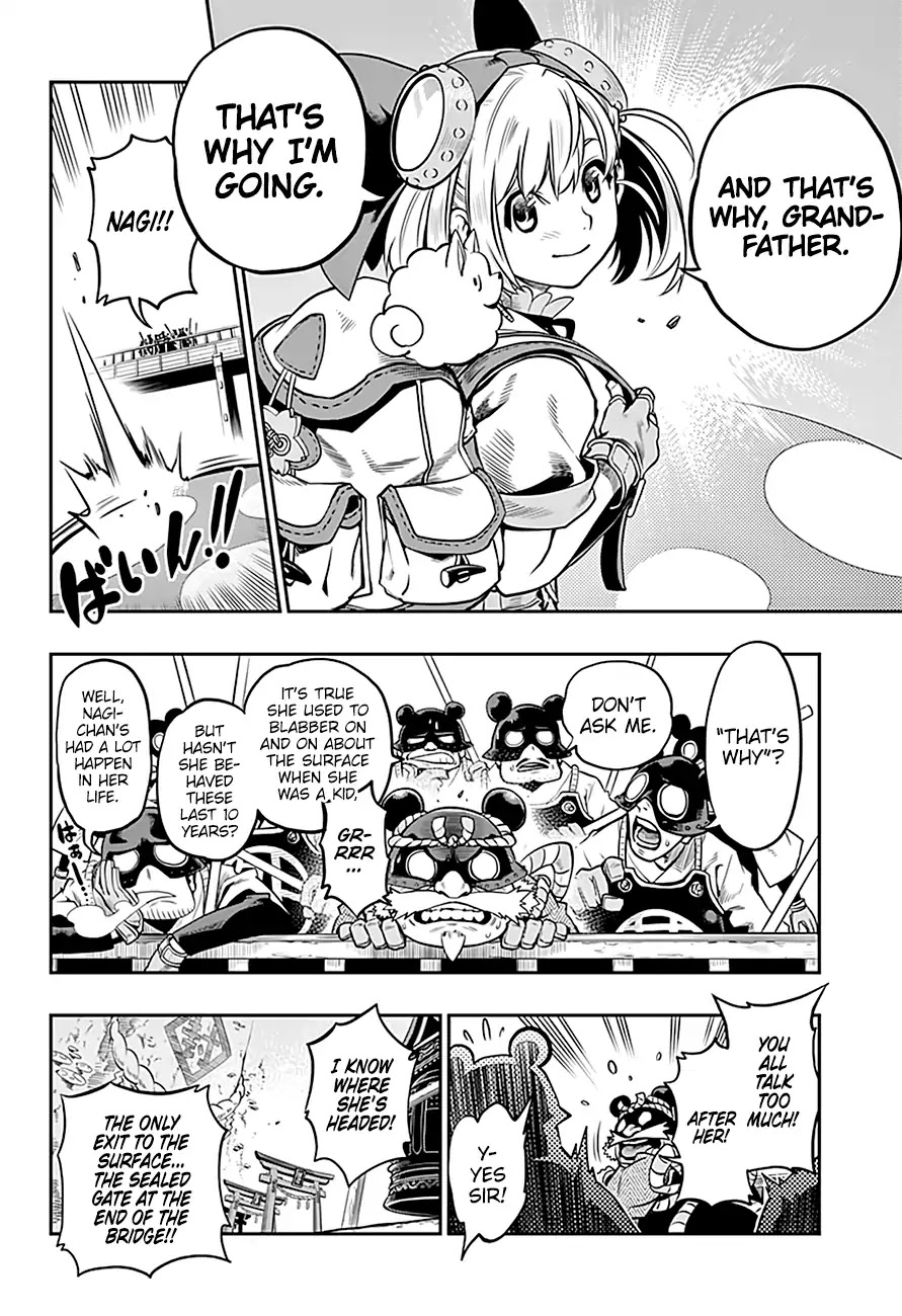 Mist Gears Blast Chapter 1 page 15 - Chapter 1: We must not go to the Surface