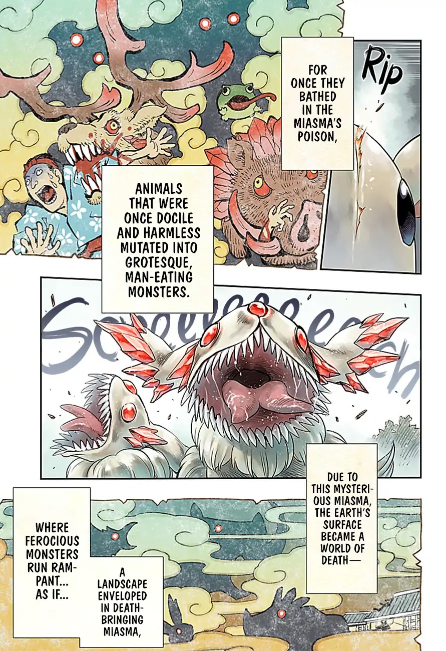 Mist Gears Blast Chapter 1 page 5 - Chapter 1: We must not go to the Surface