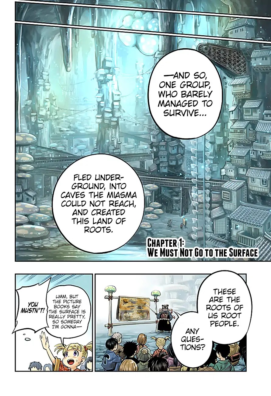 Mist Gears Blast Chapter 1 page 9 - Chapter 1: We must not go to the Surface