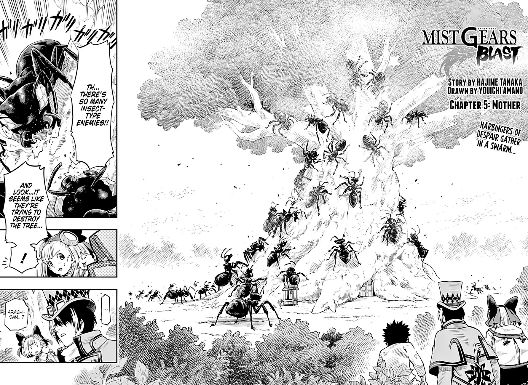 Mist Gears Blast Chapter 5 page 3 - Chapter 5: Save The Frontier Village!