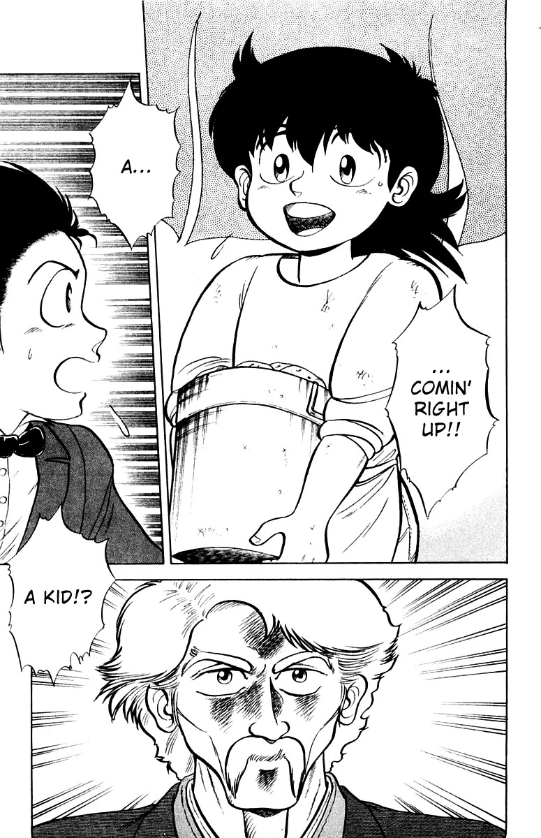 Mister Ajikko Chapter 1 page 15 - Chapter 1 : Super-Special Hyper-Ultra-Thick Pork Rice