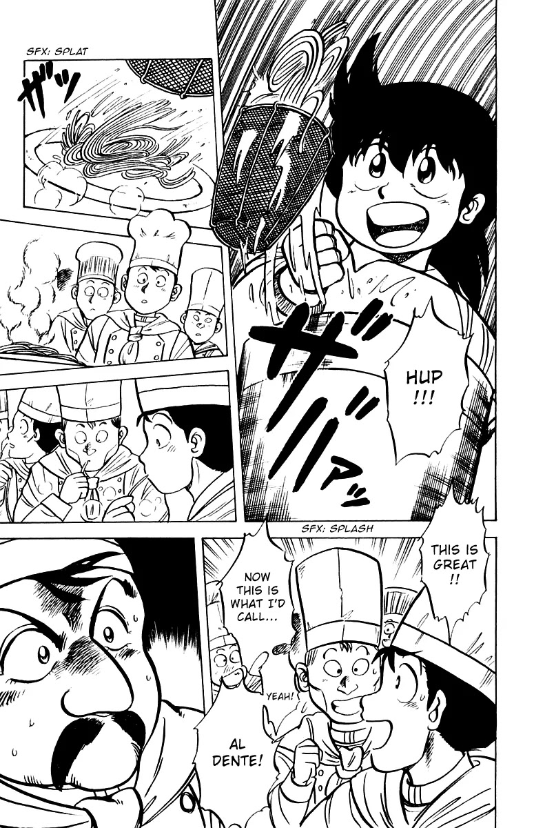 Mister Ajikko Chapter 2 page 19 - Chapter 2 : Spaghetti Is Al Dente