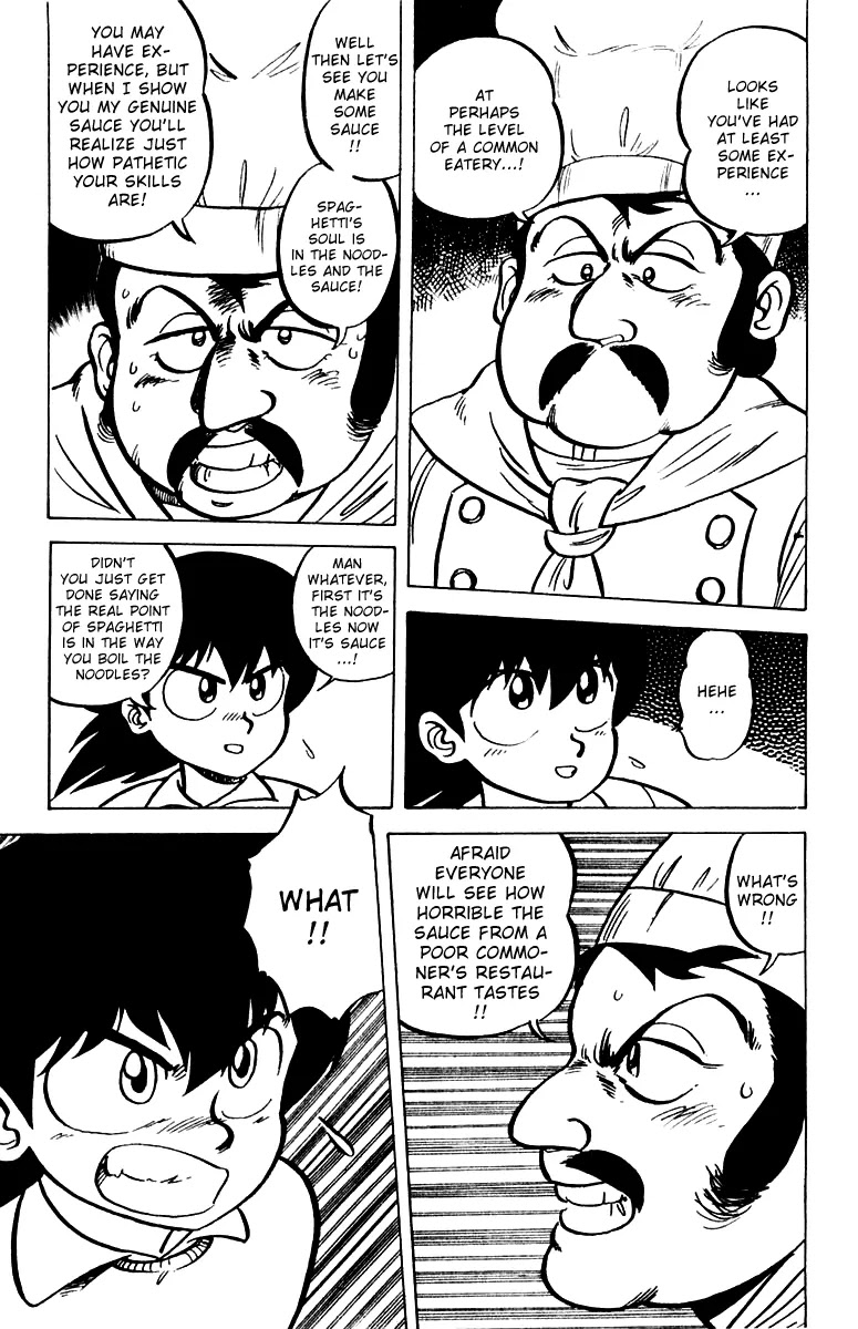 Mister Ajikko Chapter 2 page 21 - Chapter 2 : Spaghetti Is Al Dente