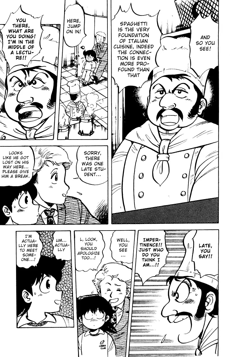 Mister Ajikko Chapter 2 page 5 - Chapter 2 : Spaghetti Is Al Dente