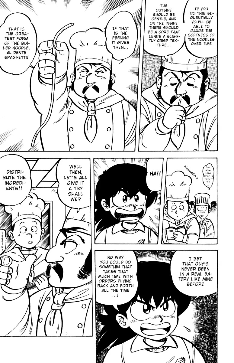 Mister Ajikko Chapter 2 page 9 - Chapter 2 : Spaghetti Is Al Dente