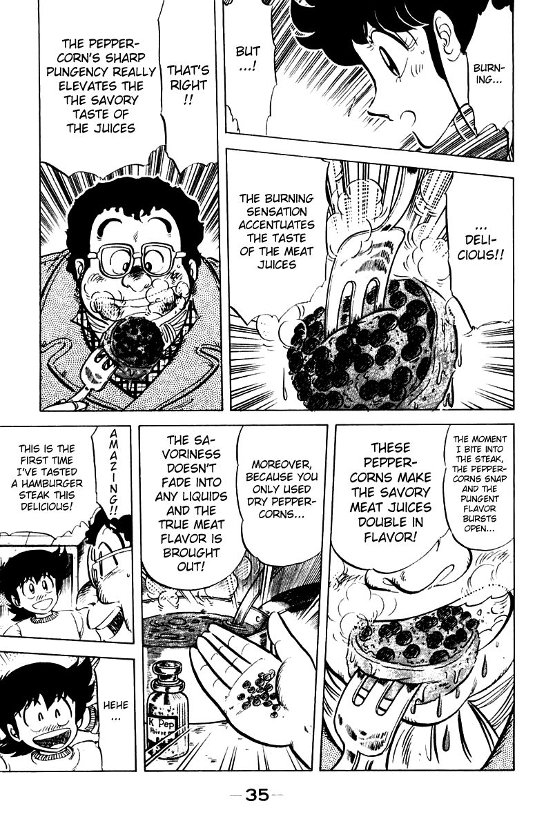 Mister Ajikko Chapter 28 page 10 - Chapter 28 : The Match is Decided!?