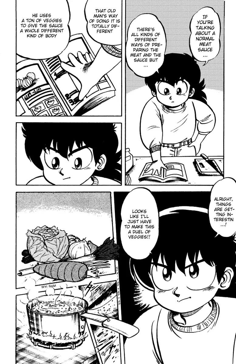 Mister Ajikko Chapter 3 page 8 - Chapter 3 : Meat Sauce and Vegetables