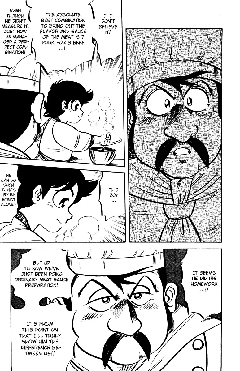 Mister Ajikko Chapter 5 page 11 - Chapter 5 : The Decisive Battle with Marui