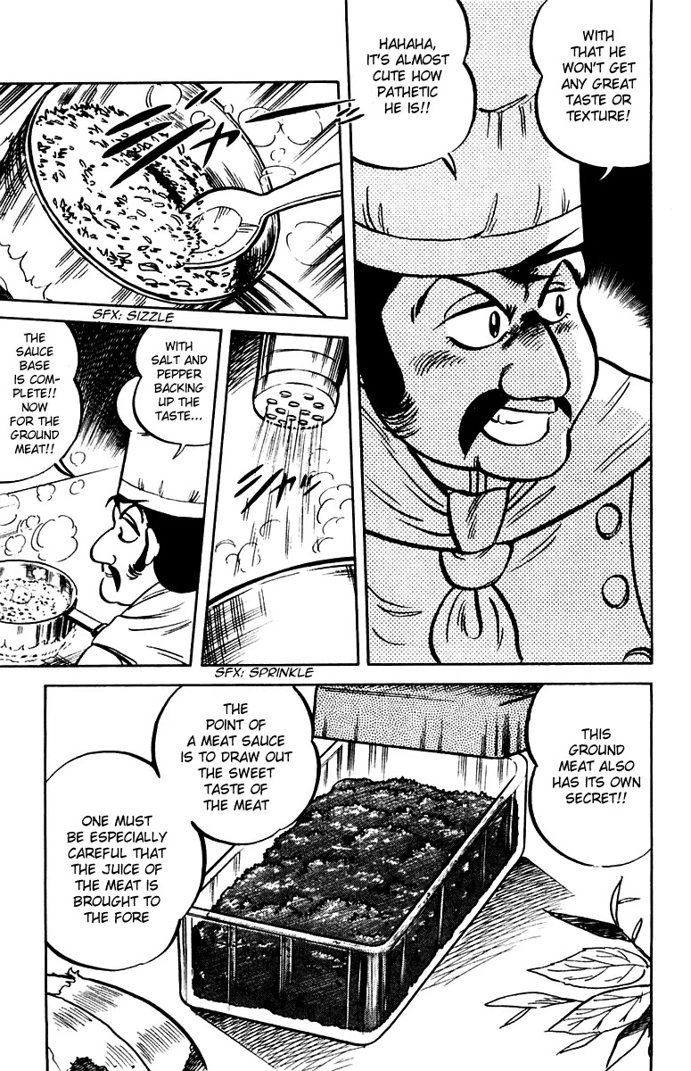 Mister Ajikko Chapter 5 page 9 - Chapter 5 : The Decisive Battle with Marui