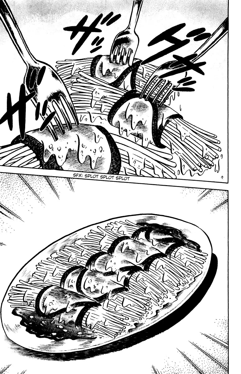 Mister Ajikko Chapter 6 page 13 - Chapter 6 : Result of the Spaghetti Battle