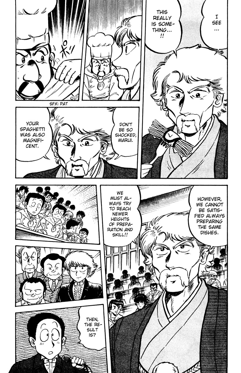 Mister Ajikko Chapter 6 page 19 - Chapter 6 : Result of the Spaghetti Battle