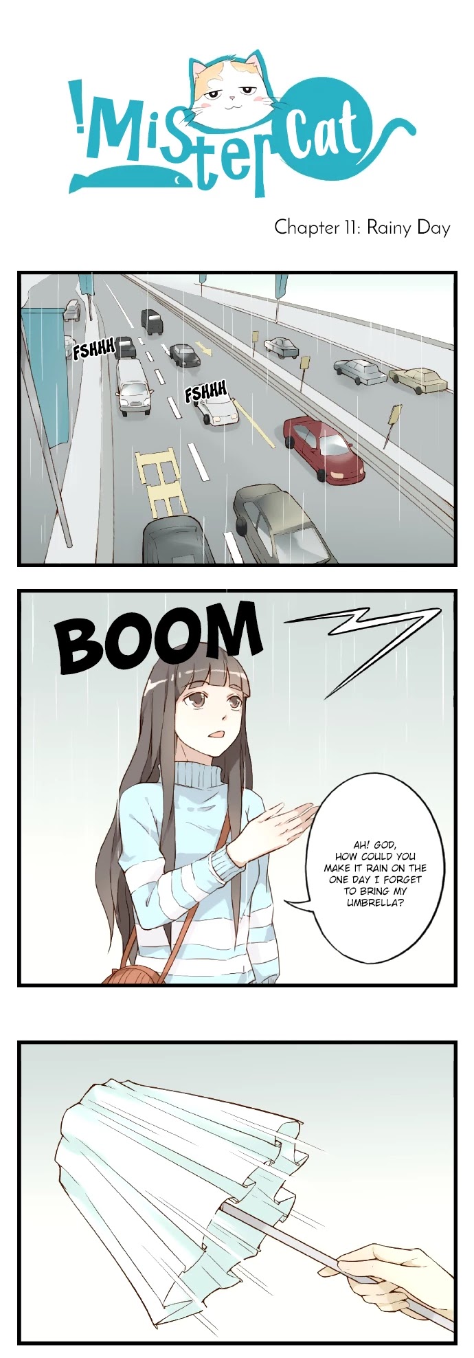 Mister Cat Chapter 11 page 2 - Chapter 11: Rainy Day