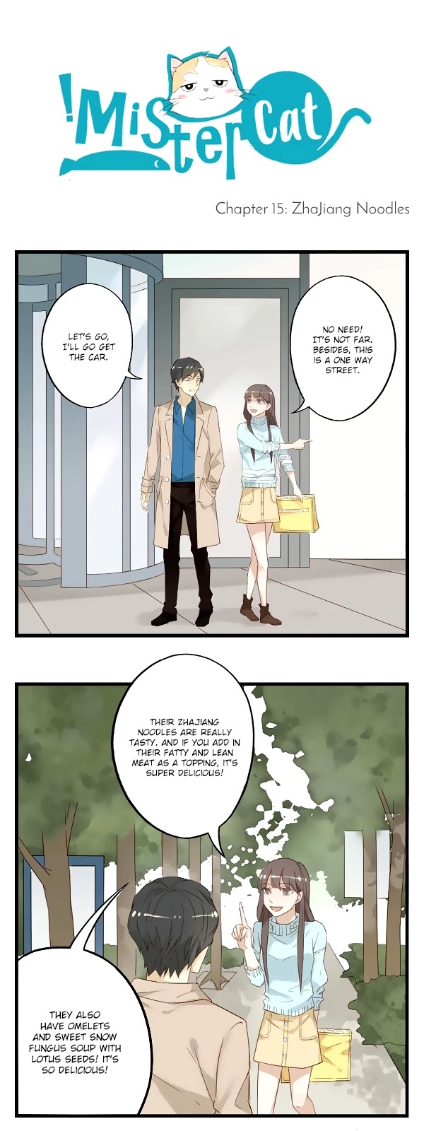 Mister Cat Chapter 15 page 2 - Chapter 15: ZhaJiang Noodles