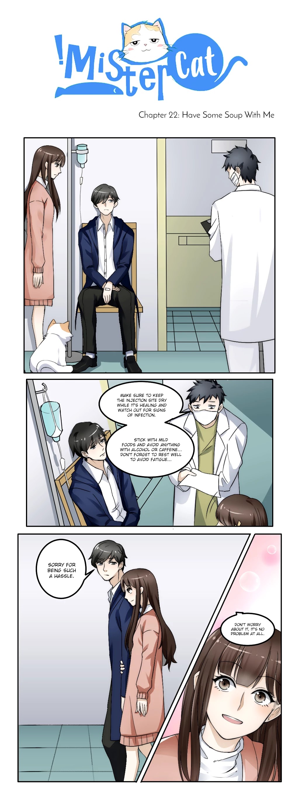 Mister Cat Chapter 22 page 2 - Chapter 22: Have Some Soup With Me