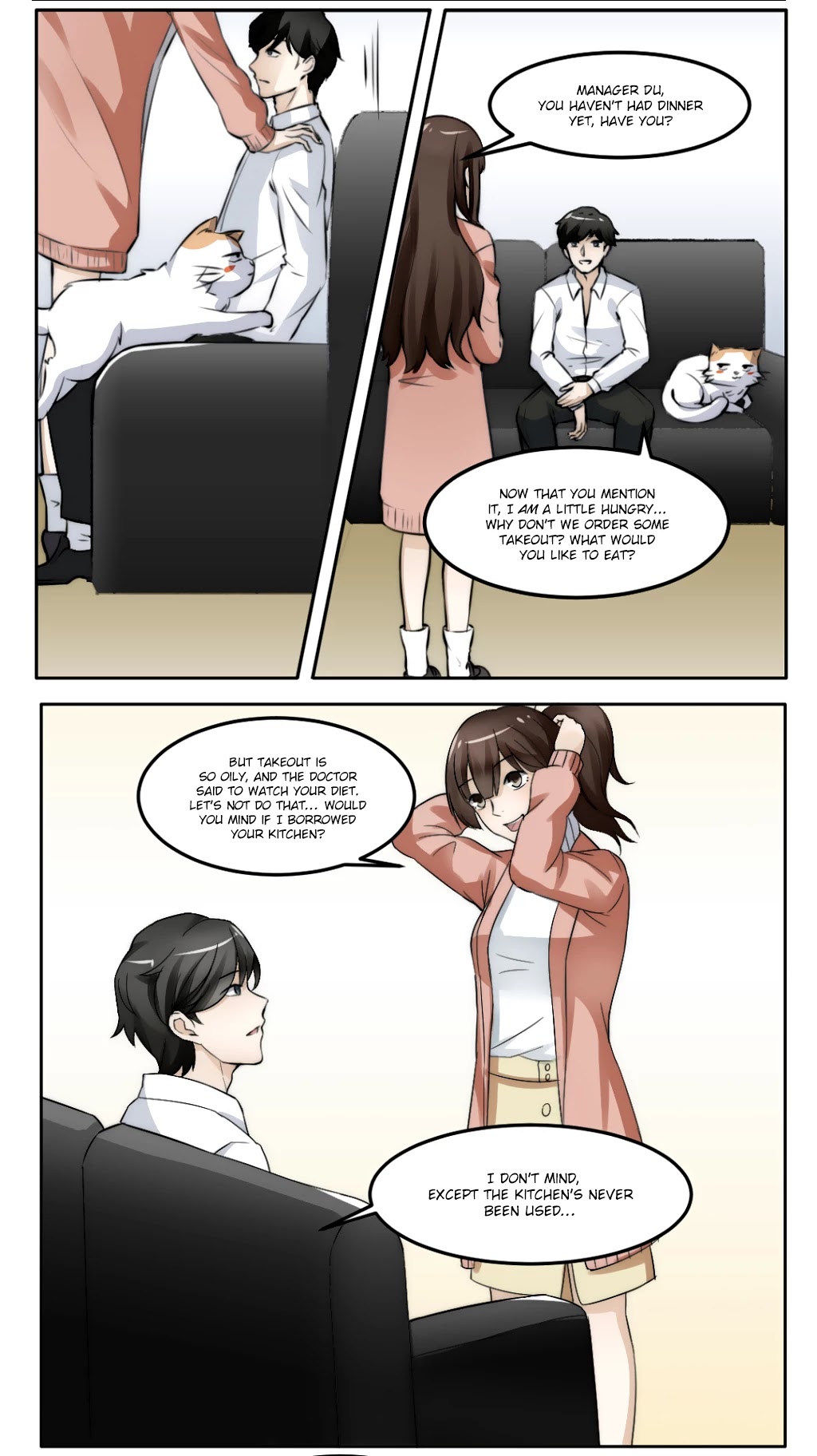 Mister Cat Chapter 22 page 4 - Chapter 22: Have Some Soup With Me