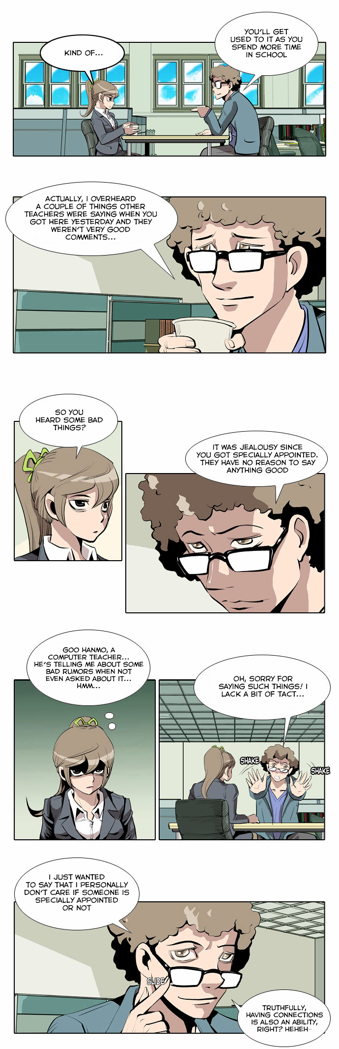 Misun Impossible Chapter 2 page 11 - Chapter 2 : Task 02: That Teacher! Goes to Work!!!