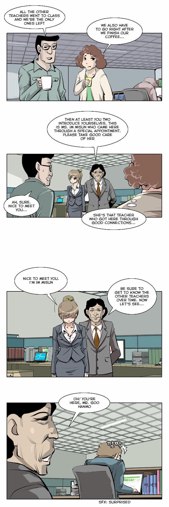 Misun Impossible Chapter 2 page 6 - Chapter 2 : Task 02: That Teacher! Goes to Work!!!