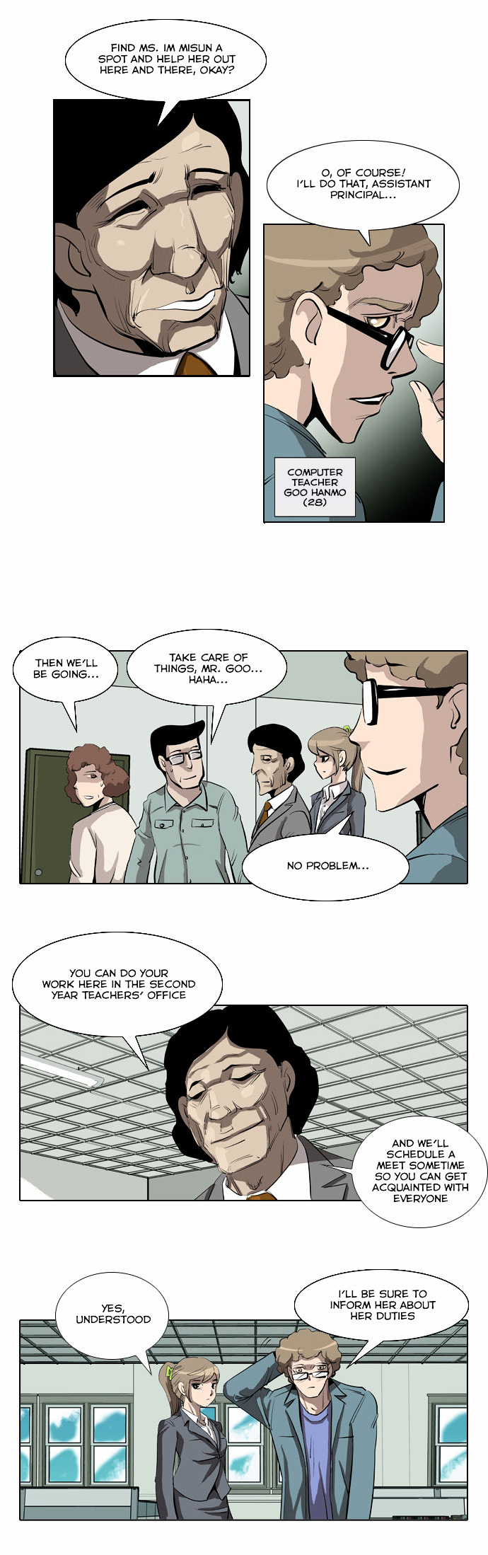 Misun Impossible Chapter 2 page 7 - Chapter 2 : Task 02: That Teacher! Goes to Work!!!
