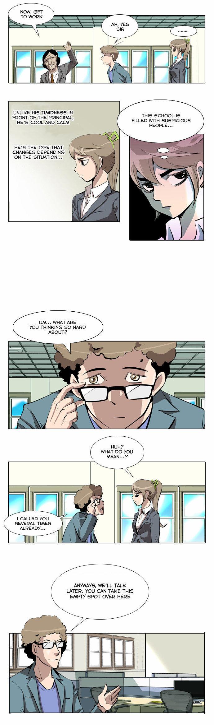 Misun Impossible Chapter 2 page 8 - Chapter 2 : Task 02: That Teacher! Goes to Work!!!