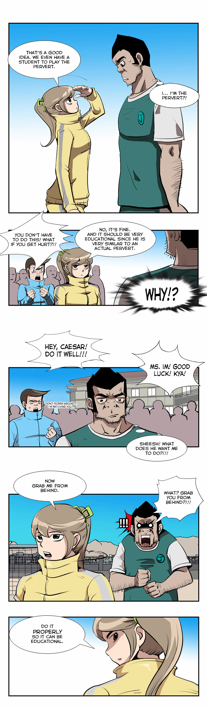 Misun Impossible Chapter 3 page 12 - Chapter 3 : Task 03: That Teacher! Lectures!!!