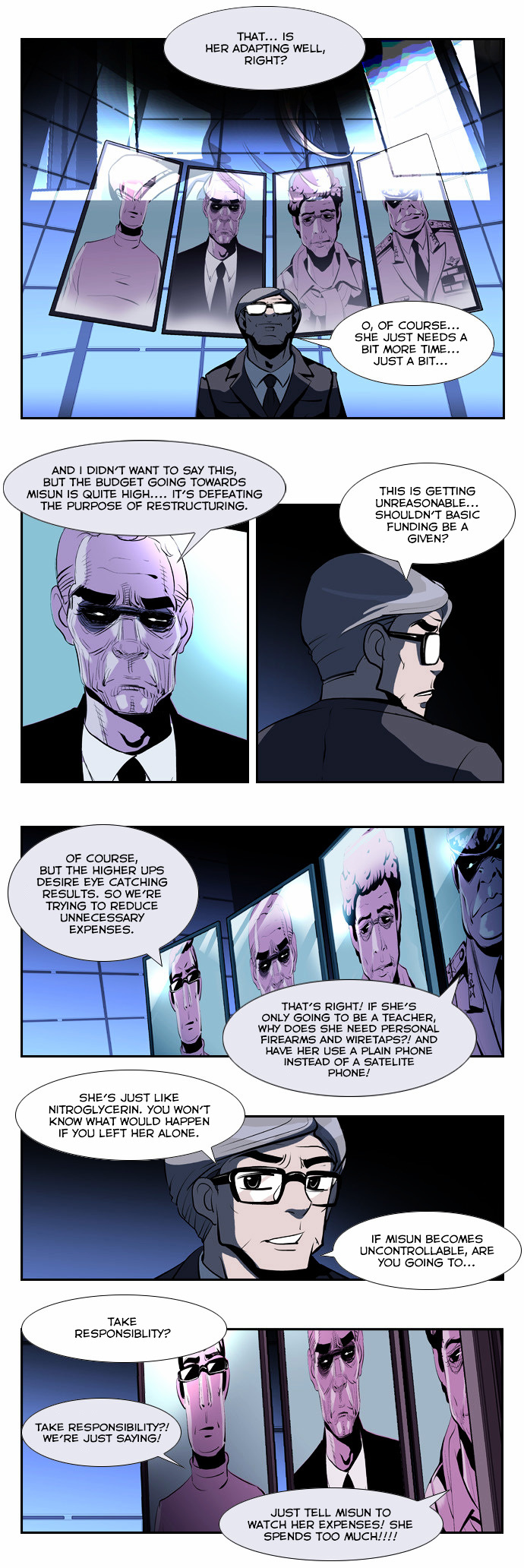 Misun Impossible Chapter 3 page 6 - Chapter 3 : Task 03: That Teacher! Lectures!!!